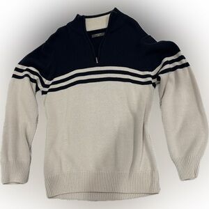 Knit quarter zip